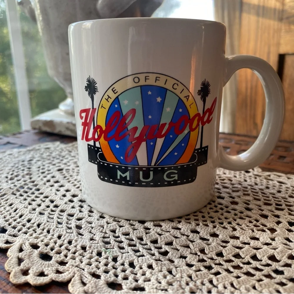 RARE Vintage Official Hollywood Mug
